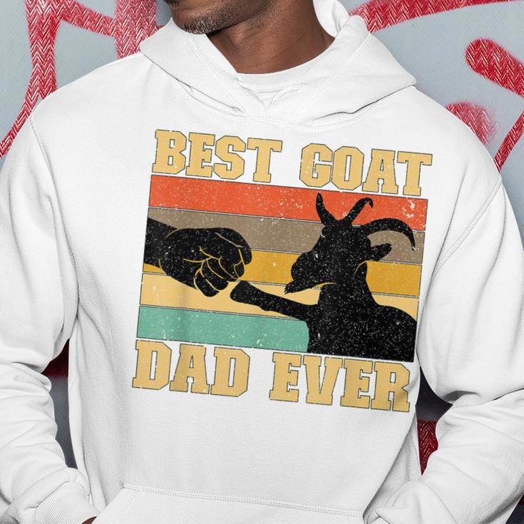 Best Goat Dad Ever Goat Father Goat Farmer Goat Lover Gift For Mens Hoodie Funny Gifts