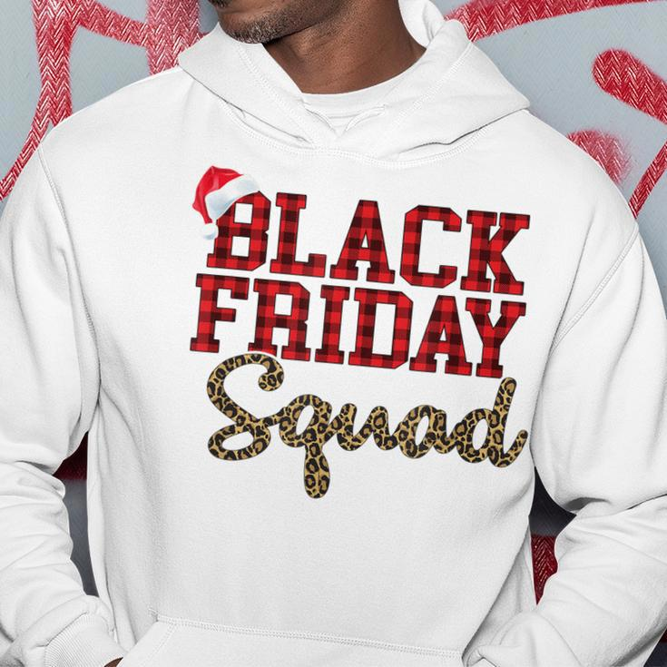 Black Friday Squad Buffalo Plaid Leopard Printed Gift Hoodie Unique Gifts