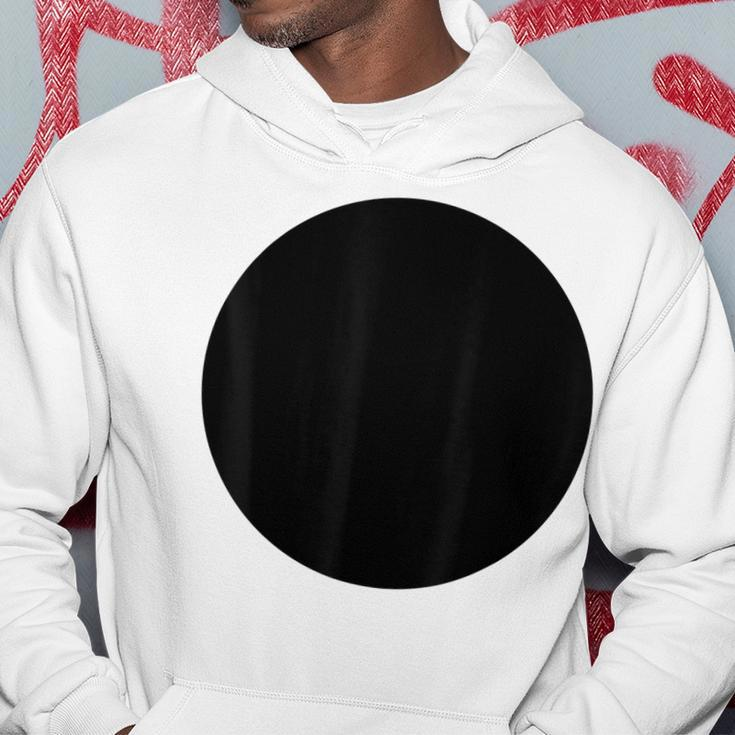 Blank Abstract Printed Black Circle Novelty Graphics Design Hoodie Unique Gifts