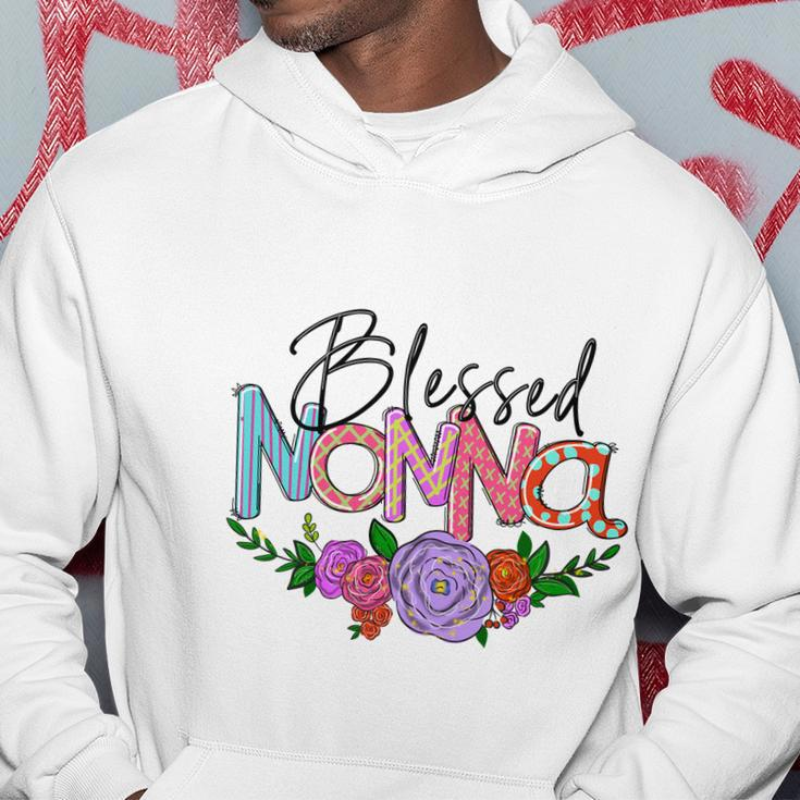 Blessed Nonna Graphic First Time Grandma Shirt Plus Size Shirts For Girl Mom Son Hoodie Unique Gifts