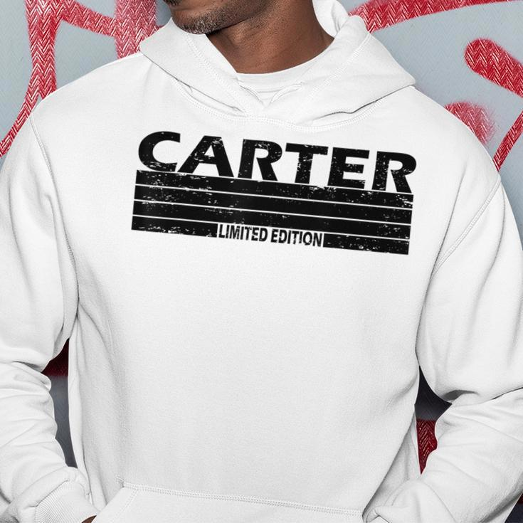 Carter Surname Limited Edition Retro Vintage Style Sunset Hoodie Unique Gifts