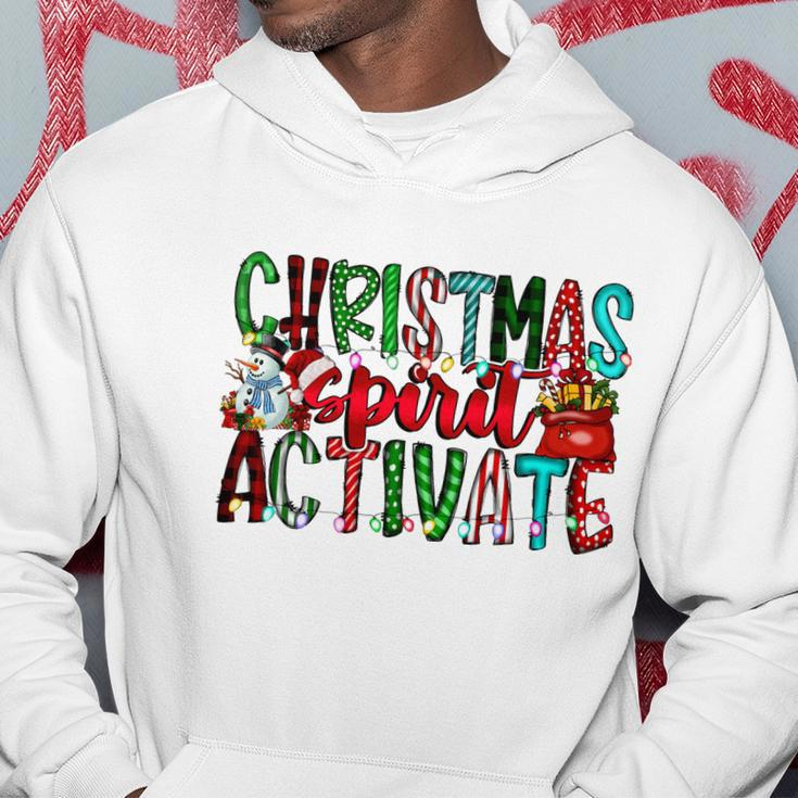 Christmas Spirit Activate Funny Christmas Xmas V2 Hoodie Unique Gifts