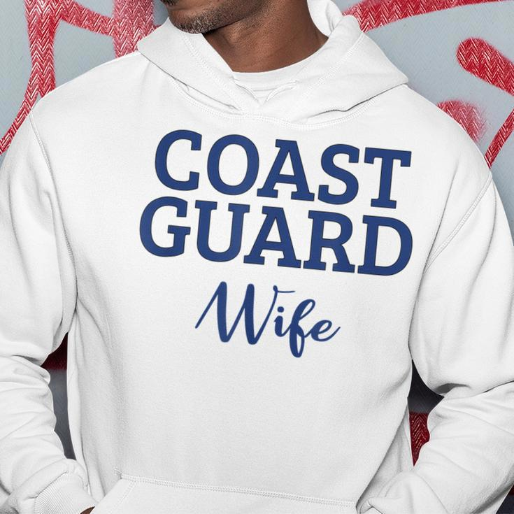 Coast Guard Wife Military Family Gift Coast Guard Family Hoodie Unique Gifts