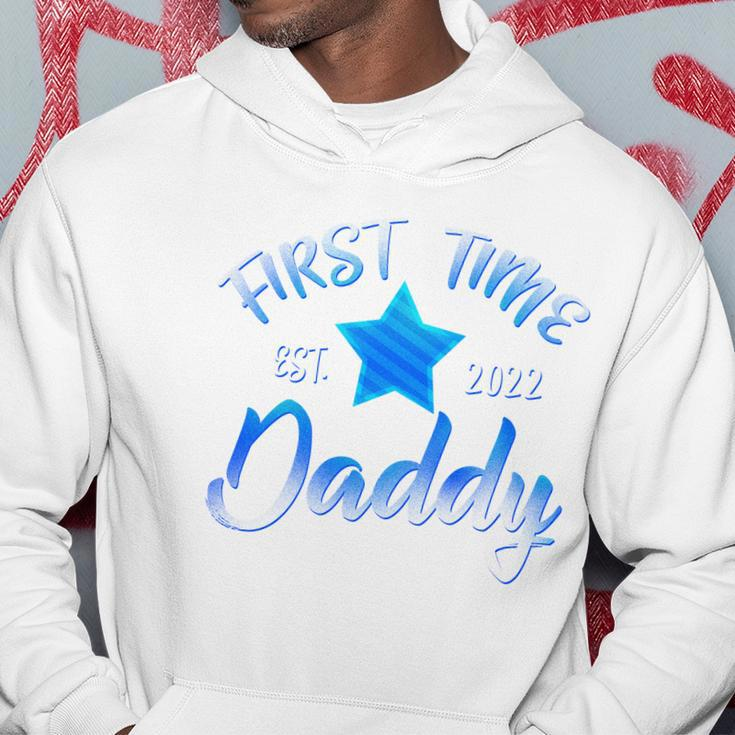 Cute First Time Daddy Est 2022 Hoodie Unique Gifts