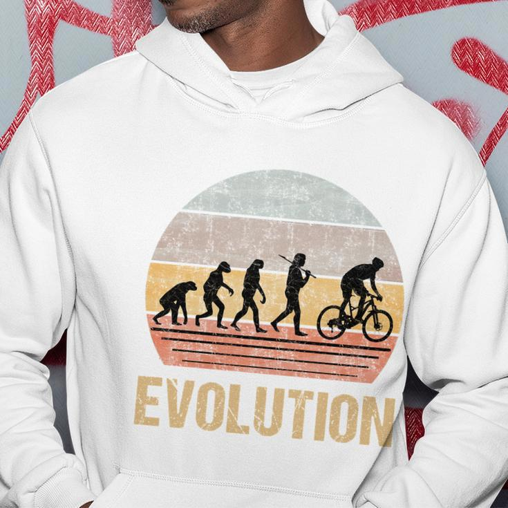 Cycling Evolution Vintage Retro Hoodie Unique Gifts