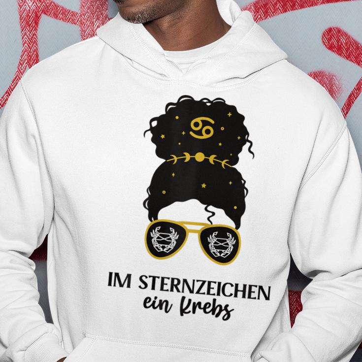 Damen Krebs Zodiac Hoodie, Sternzeichen Geburtstag Design Lustige Geschenke