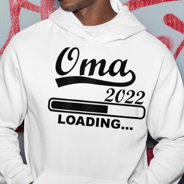 Damen Werdende Oma 2022 Ich Werde Oma 2022 Oma Loading Hoodie Lustige Geschenke