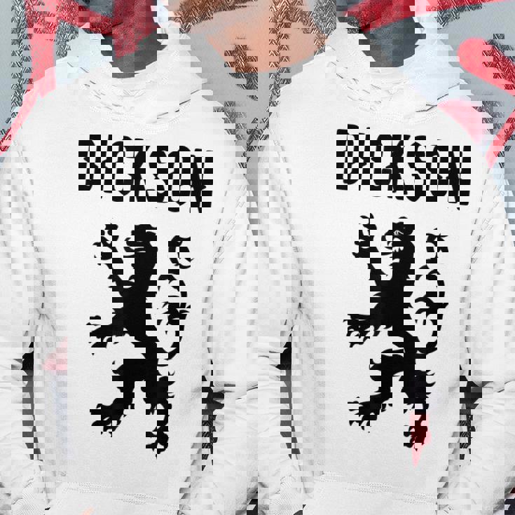 Dickson Clan Scottish Family Name Scotland Heraldry Men Hoodie Graphic Print Hooded Sweatshirt Personalized Gifts