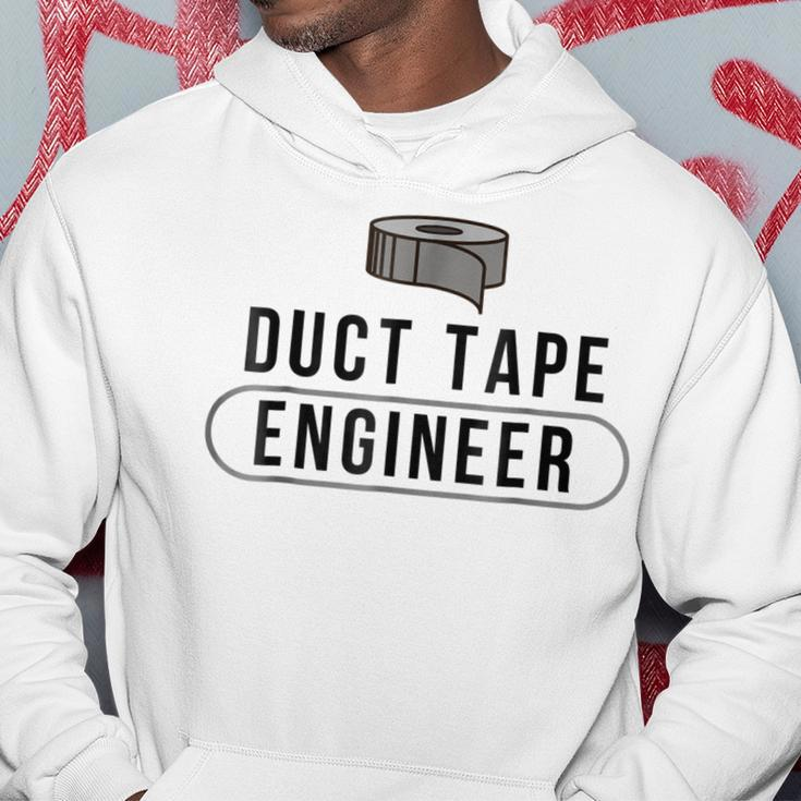 Duct Tape Engineer | Funny Mechanic Humor Hoodie Unique Gifts