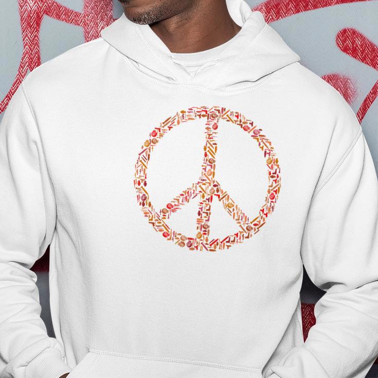 Edition Limitée Peace And Love Hoodie Lustige Geschenke