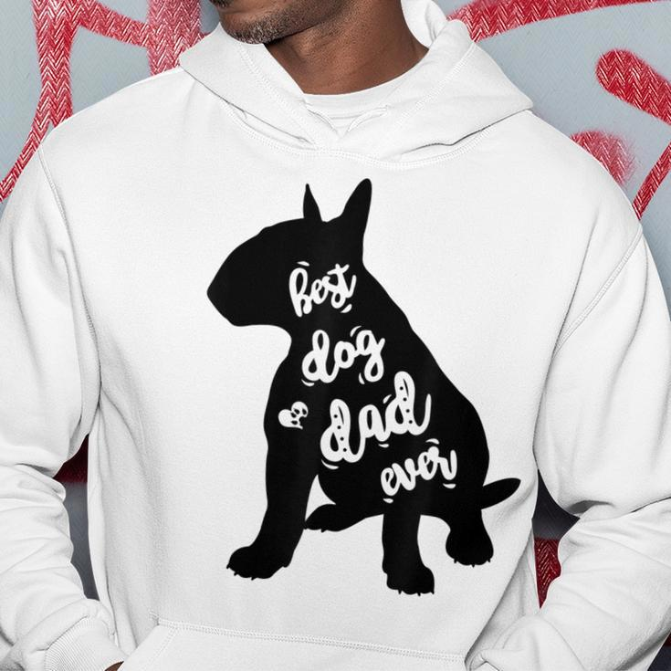 English Bull Terrier Best Dog Dad Ever Gift Hoodie Unique Gifts