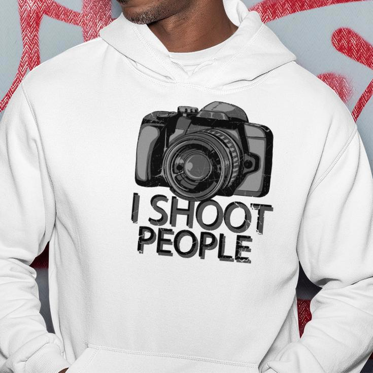 Fotografen-Witz Hoodie, Kamera-Motiv I Shoot People Design Lustige Geschenke
