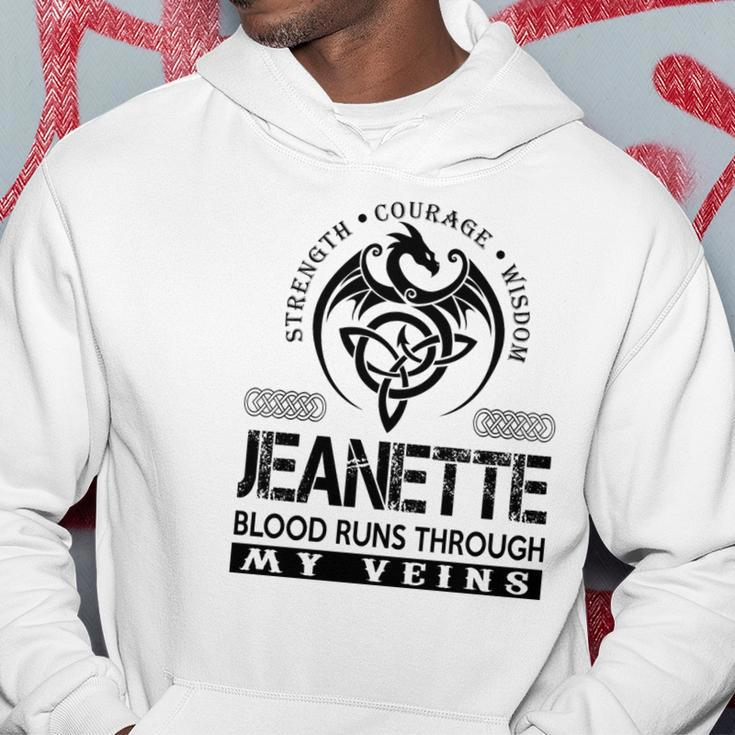 Jeanette Blood Runs Through My Veins Hoodie Funny Gifts