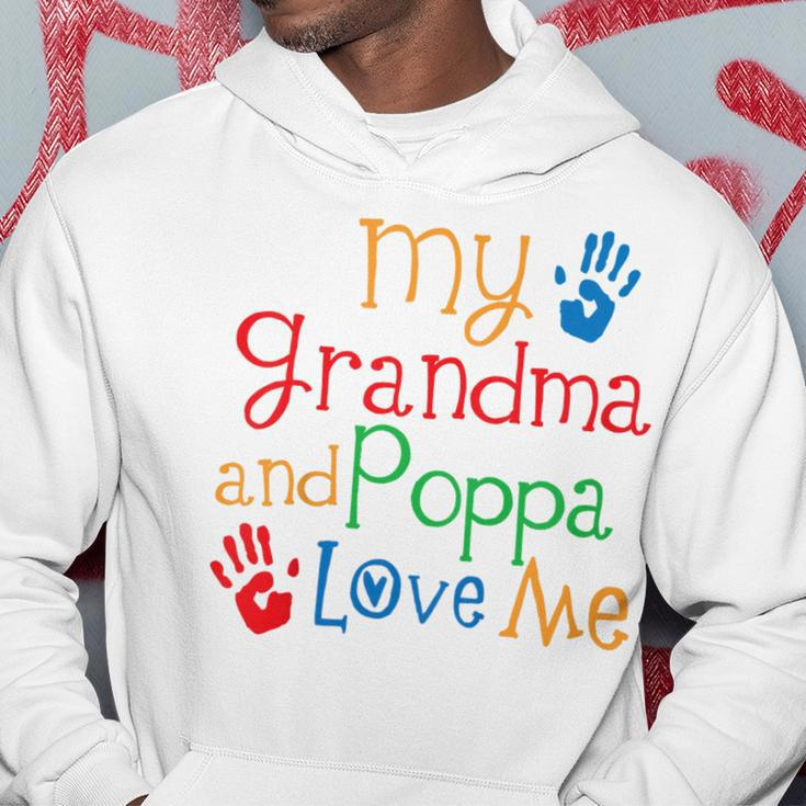 Kids My Grandma And Poppa Love Me Hoodie Unique Gifts