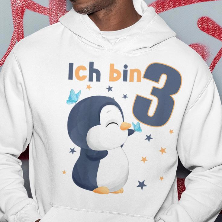 Kinder 3 Jahre Alt Ich Bin 3 Pinguine Pinguin 3 Geburtstag Hoodie Lustige Geschenke