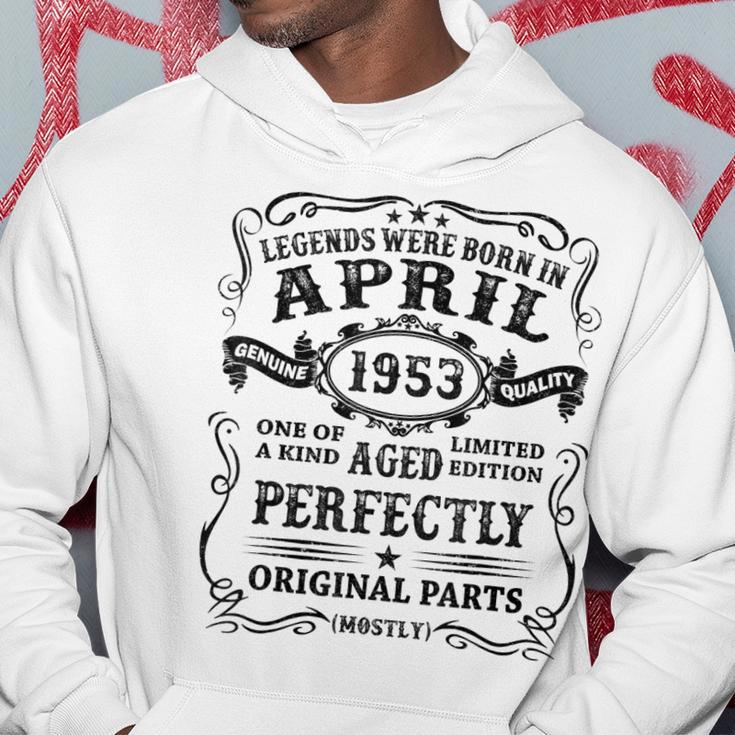 Legenden Wurden Im April 1953 Geschenk 70 Geburtstag Mann Hoodie Lustige Geschenke