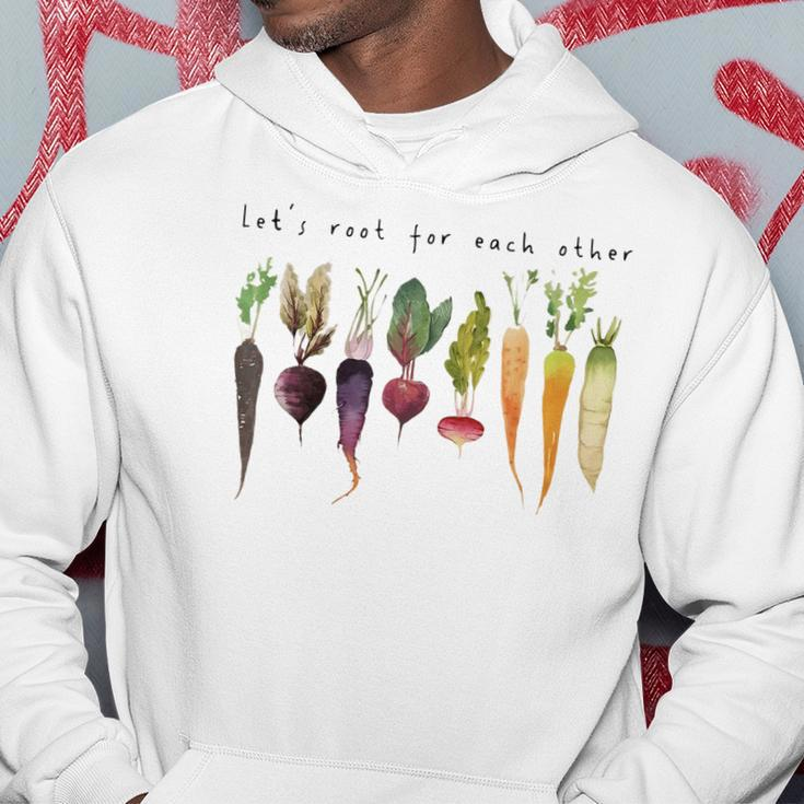 Lets Root For Each Other And Watch Each Other Grow Hoodie Unique Gifts
