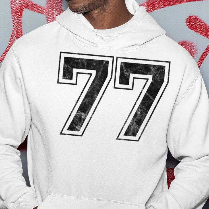 Number 77 Men Hoodie Personalized Gifts