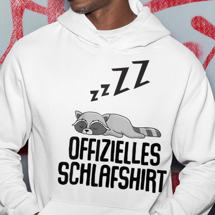 Offizielles Schlaf Herren Waschbär Lustige Geschenke Hoodie Lustige Geschenke