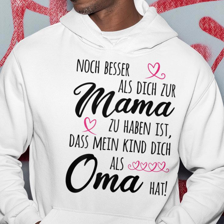 Omi Besser als Mama Hoodie, Lustiges Oma Großmutter Tee Lustige Geschenke