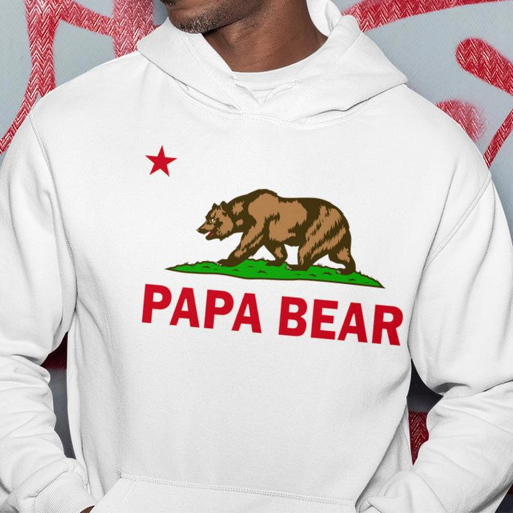 Papa Bear California Republic V2 Hoodie Unique Gifts