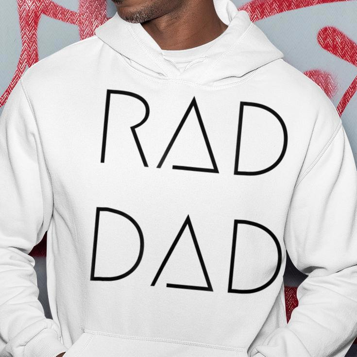 Rad Dad For A Gift To His Father On His Fathers Day Hoodie Unique Gifts