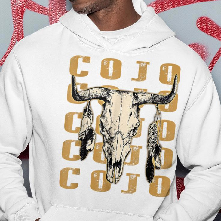 Retro Cojo Bull Skull Music Country 70S Hoodie Unique Gifts