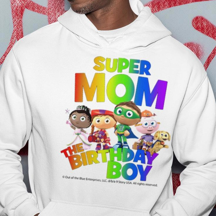 Super Mom The Birthday Boy Super Why Hoodie Unique Gifts