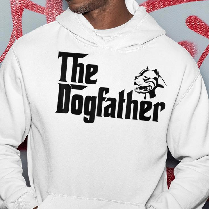 The Dogfather Pitbull Funny Father Dog Lover Gift Gift For Mens Hoodie Unique Gifts