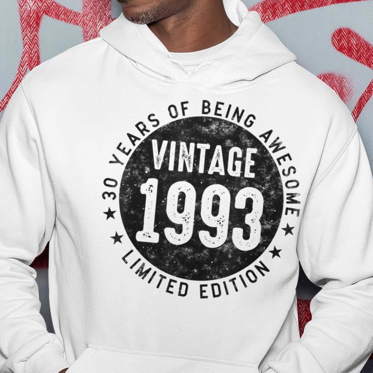 Vintage 1993 Limited Edition 30 Year Old Gifts 30Th Birthday Hoodie Unique Gifts