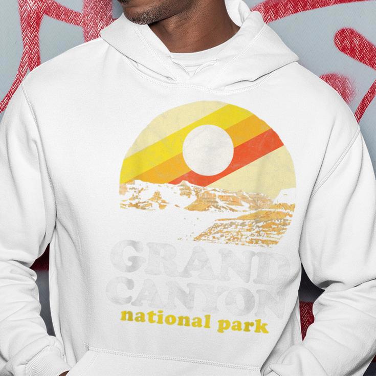 Vintage Grand Canyon Retro Eighties Sunset Graphic Hoodie | Mazezy