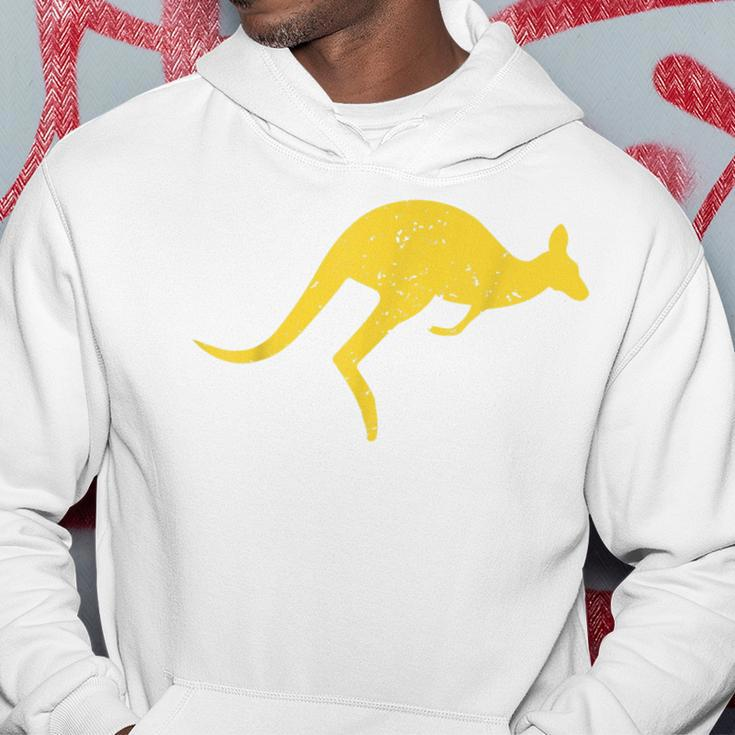 Vintage Kangaroo Australia Aussie Roo Kangaroo Hoodie Unique Gifts