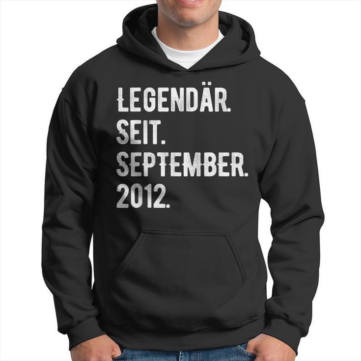 11 Geburtstag Geschenk 11 Jahre Legendär Seit September 201 Hoodie