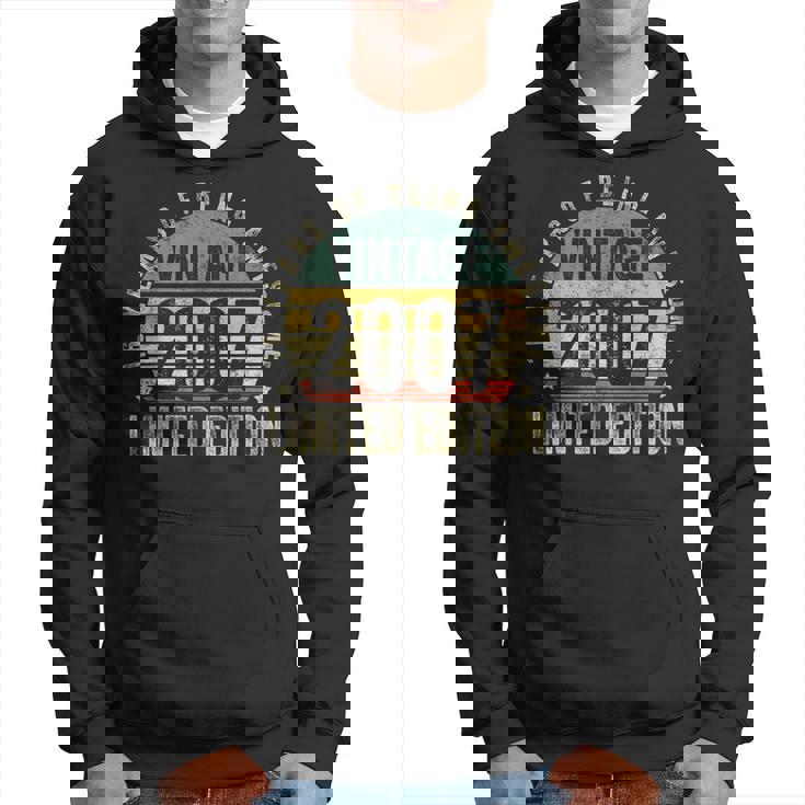 16 Year Old Gifts Vintage 2007 Limited Edition 16Th Birthday Hoodie