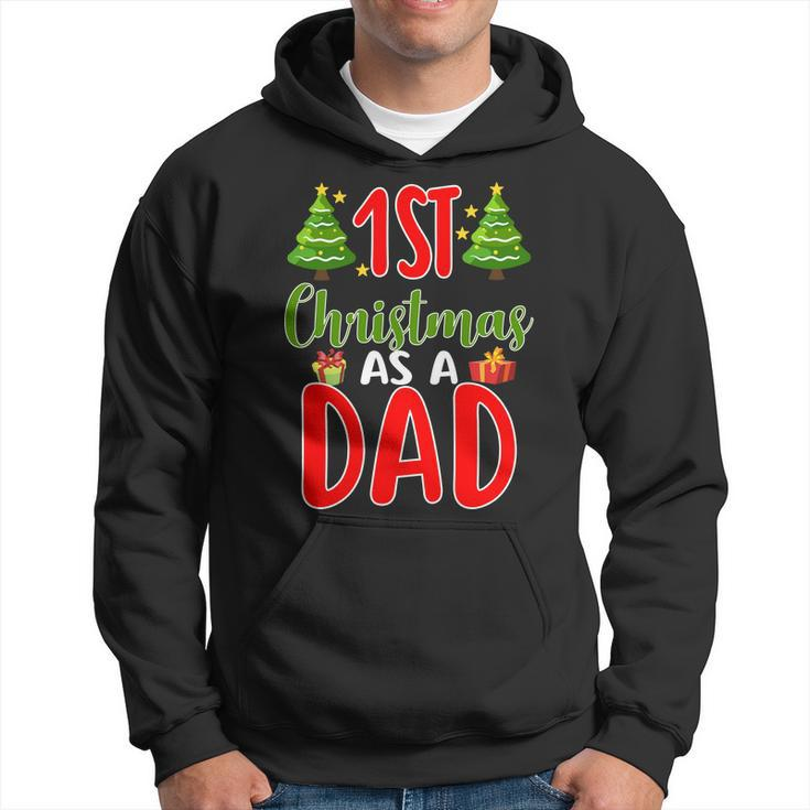 1St Christmas As A Dad Hoodie
