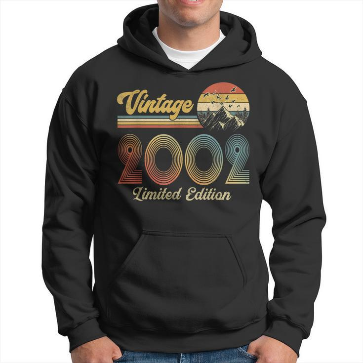 21 Year Old Gifts Made In 2002 Vintage 21St Birthday Retro  Hoodie
