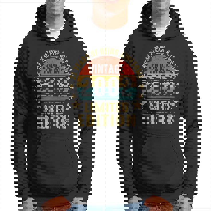 21St Birthday Gift Vintage 2002 Limited Edition 21 Year Old V8 Hoodie