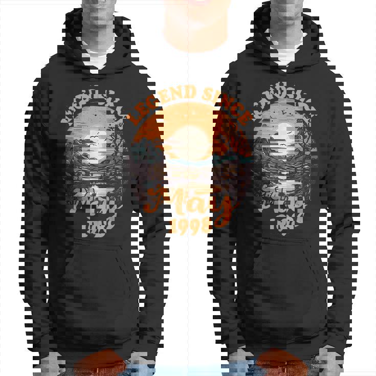 25Th Birthday Legend Since May 1998 25 Years Old Hoodie