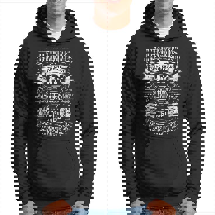 43Rd Birthday Legends Were Born In May 1980  Hoodie