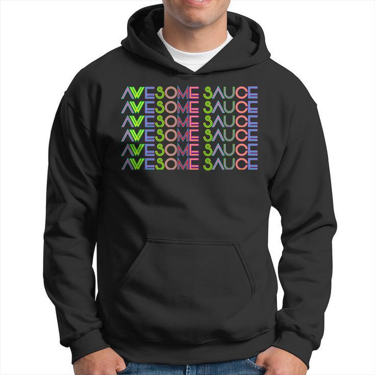 70S Vintage Style  Awesome Sauce T  Hoodie