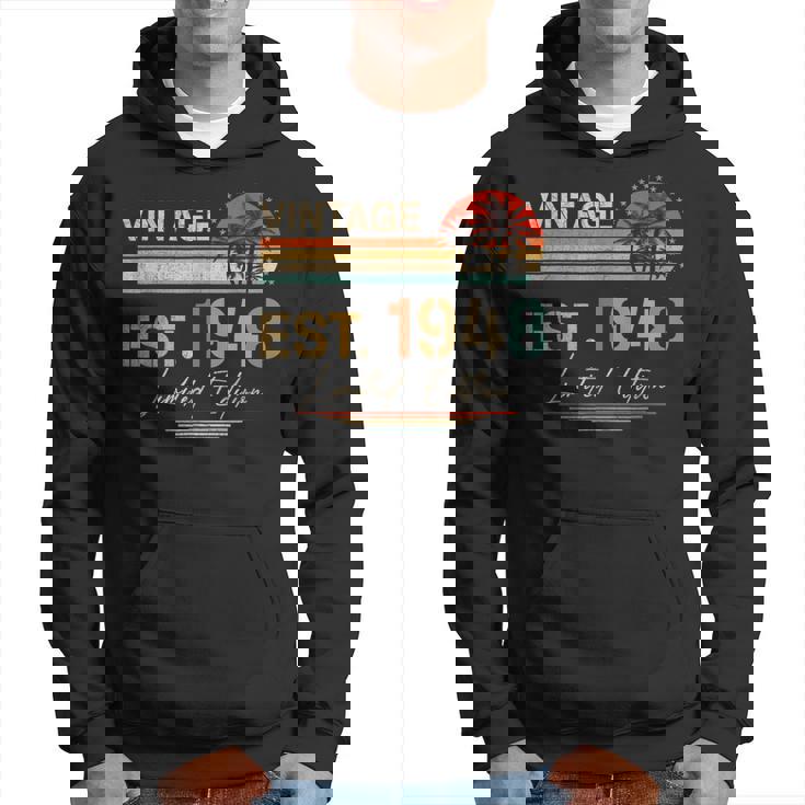 75 Years Old Gifts Born In 1948 Vintage 75Th Birthday Retro Hoodie