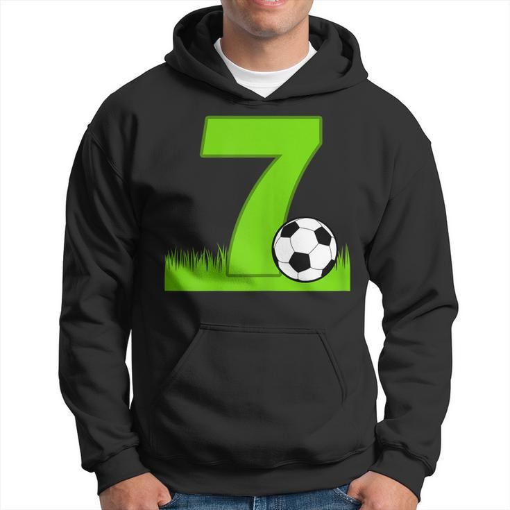 7Th Birthday Soccer  For 7 Years Old Hoodie