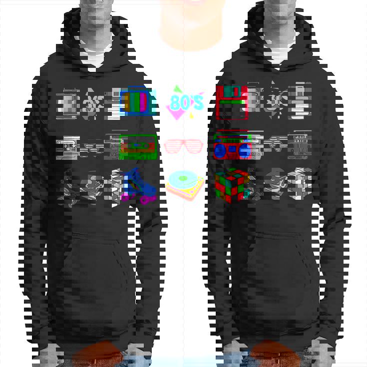 80S Party 1980S Funny Vintage 80S Costume Men Women  Hoodie