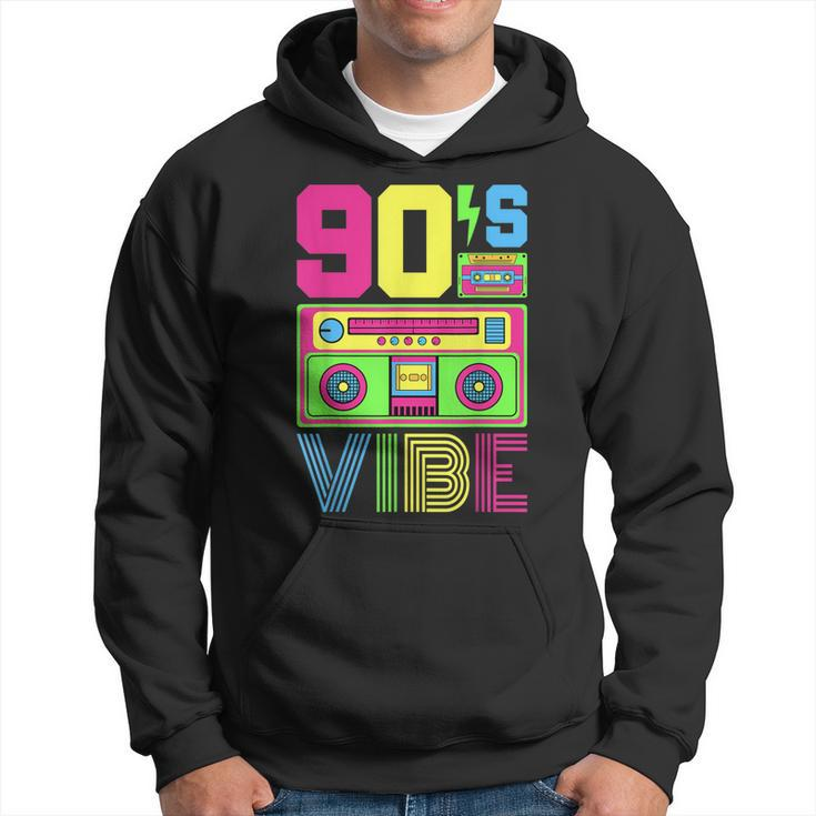 90S Vibe 1990 Style Fashion 90 Theme Outfit Nineties Costume  Hoodie