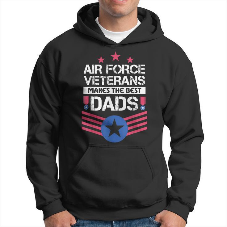 Air Force Veterans Makes The Best Dad Vintage Us Military  Hoodie