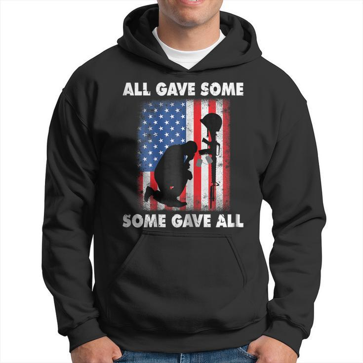All Gave Some Some Gave All  Veteran & Memorials Day Hoodie