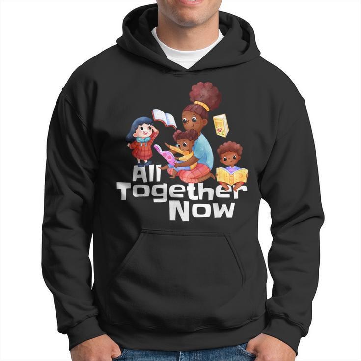 All Together Now Summer Reading 2023 Library Books Librarian  Hoodie