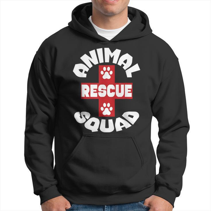 Animal Rescue Squad Dog Cat Pet Lover Hoodie