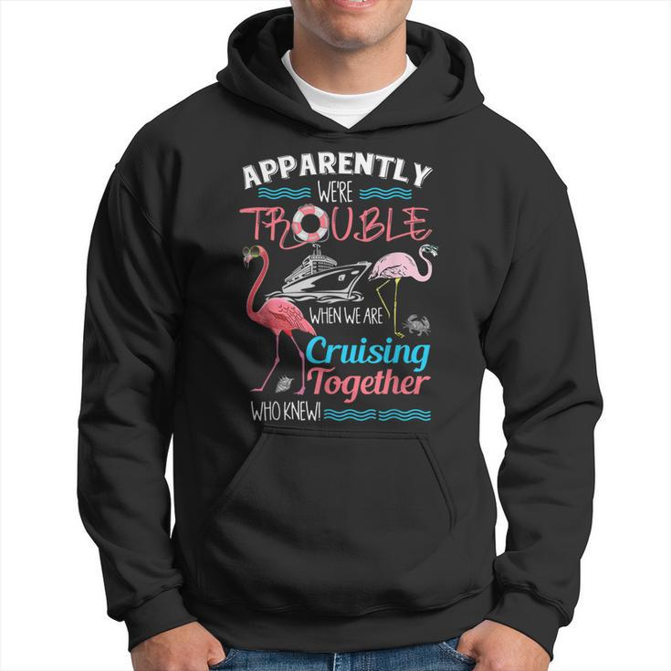 Apparently Were Trouble When We Are Cruising Together  V2 Hoodie