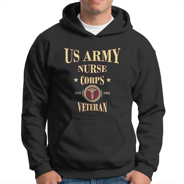 Army Nurse Hospital Veteran Us Army Medical Hospital Men Hoodie